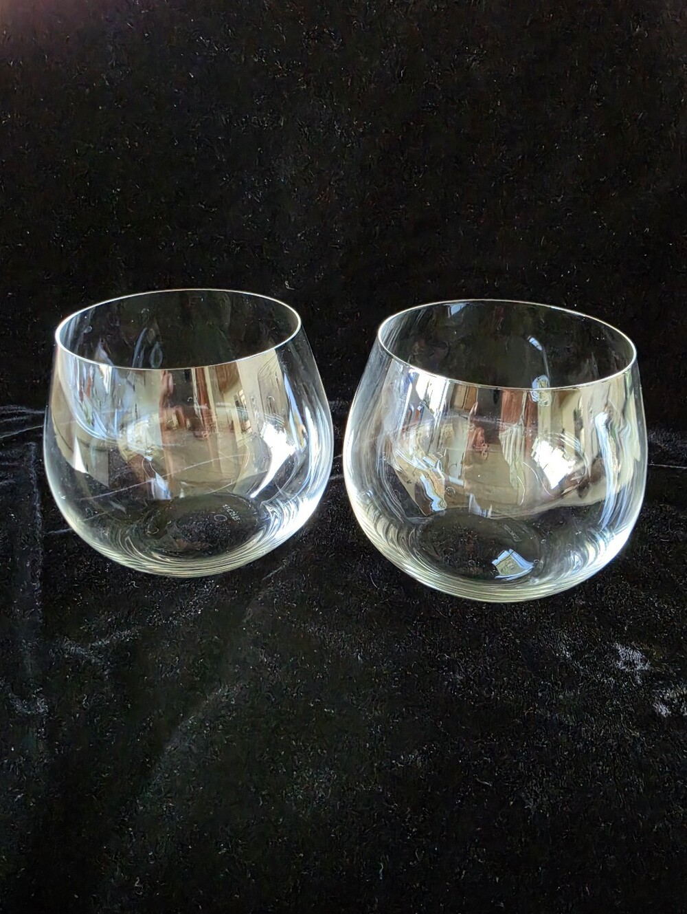Riedel 'O' set of 2, stemless wine glasses, Oaked Chardonnay